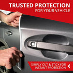 Car Door Edge Protector – Universal DIY Edge Trim to Prevent Scratches & Dings – Flexible Adhesive Molding Trim for Cars, Trucks & SUVs (10 Ft - White)