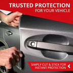 Car Door Edge Protector – Universal DIY Edge Trim to Prevent Scratches & Dings – Flexible Adhesive Molding Trim for Cars, Trucks & SUVs (10 Ft - Clear)