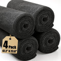 4 Pack Extra Large Car Drying Towels 48" x 24" Microfiber Towels for Car Detailing Ultra Absorbent Cleaning Cloth Without Streaks, Water Spots, Scratches for Trucks, Boat
