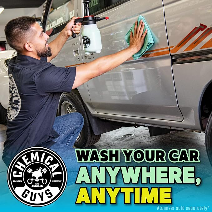 WAC_707 EcoSmart Hyper Concentrated Waterless Car Wash and Wax, Safe for Cars, Trucks, SUVs, Motorcycles, RVs & More, 128 oz (1 Gallon)