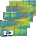 Shop Towels-800 Pack, Multi-Functional Shop Rags, 12 x 16 in Microfiber Cleaning Cloth, Highly Absorbent Cleaning Rags, Cleaning Towels for Car Kitchen Home Office