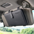 Car Document Holder - Registration and Insurance Card Holder and Car Visor Organizer with 6 Clear Pockets and Pen Loop for Driving Documents, Cards and Paperwork