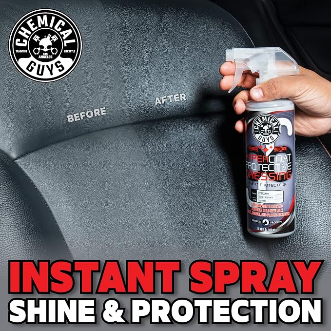TVD111 G6 HyperCoat High Gloss Coating Protectant Sprayable Dressing (Works on Vinyl, Rubber, Plastic, Tires and Trim) Safe for Cars, Trucks, Motorcycles, RVs & More, 128 fl oz (1 Gal)