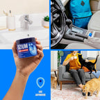 Odor Eliminating Gel - 4.5oz Air Freshener Alternative for Smoke, Pets, and Musty Odors - Long Lasting Odor Remover for Cars, Homes, Closets and Small Spaces - Lavender