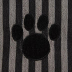 Pet Grooming Towel Collection Absorbent Microfiber X-Large, 41x23.5", Striped Black