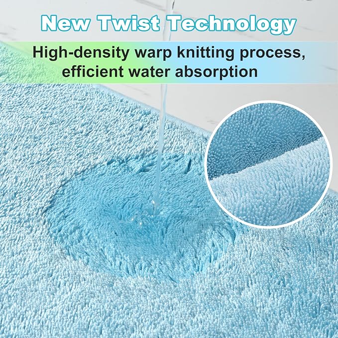 Microfiber Towels for Cars, 2 Pack 63" x 29.5" Car Drying Towel, Blue Reusable Car Towel, Quick Drying Car Microfiber Cleaning Cloth for RVs, SUVs, Trucks