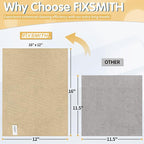 Beige Microfiber Cleaning Cloth -Pack of 8, Highly Absorbent Cleaning Rags, 16"X12" All Purpose Cleaning Towels for Housekeeping, Kitchen, Car, Lint Free and Reusable Microfiber Towels