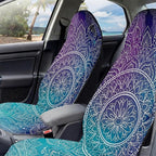 2 Pack Car Seat Towel Covers, Sweat-Proof Microfiber Seat Protectors for Gym, Running, Beach & Workout, Breathable Quick-Dry, Machine Washable, Gradient Mandala Print, Universal Fit