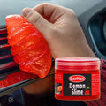 Demon Slime 5.6 Oz - Car Interior Cleaner Gel | Putty Removes Dust & Dirt - for Detailing, Cleaning Vents, Cup Holders, Keyboards, Offices | Hot Cherry Scent