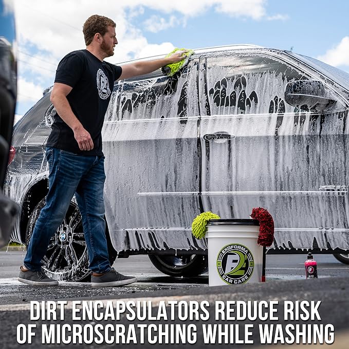Super Foam Soap - High Suds Car Wash, pH Neutral Formulation works great With Foam Cannons, Leaves Behind A Streak Free, No Spot Finish