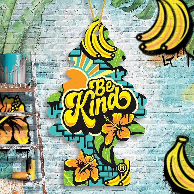 Car Air Freshener | Hanging Tree Provides Long Lasting Scent for Auto and Home | 24 Air Fresheners |Be Kind