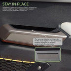 HGWEI Door Handle Storage Organizer Compatible with Ford Bronco 2021-2026 Interior Accessories, 4 Doors Side Handle Front And Rear Inserts Pocket Tray, Black (Not for 2 Door & Bronco Sport)