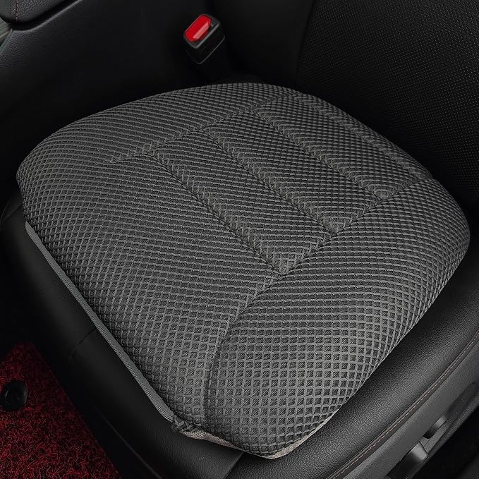 17.7" L × 16.9" W × 3" H,Car Booster Seat Cushion Raise The Height for Short People Driving, Breathable 3D Air Mesh, 3 Inch Booster Seat, Non-Slip Bottom, Car Seat Pad with Truck,Cars,SUVs