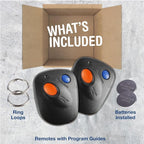 Keyless Entry Remote Control Car Key Fob Replacement for A269ZUA111 (Pack of 2)