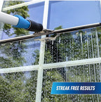 Professional Streak-Free EasyGlide Glass Cleaner Concentrate, 1 Gallon, Ammonia-Free, Makes 100 Gallons of Solution, Safe for Tinted Windows, LOW-E, Windshields and Mirrors
