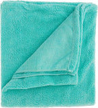 Pet Grooming Towel Collection Absorbent Microfiber X-Large, 41x23.5, Embroidered Green (Pack of 12)