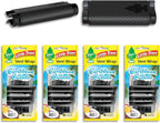 Car Air Freshener | Vent Wrap Provides Long Lasting Scent, Invisibly Fresh | Caribbean Colada, 16 Air Fresheners