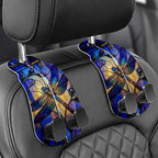 Purse Holder for Car, 2 Pack Heavy Duty Purse Hanger for Car, PU Leather Car Seat Hooks for Purses and Bags, Cute Dragonfly Headrest Organizer for Handbags & Backpacks