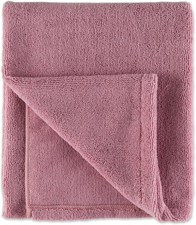Pet Grooming Towel Collection Absorbent Microfiber X-Large, 41x23.5", Embroidered Rose