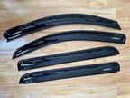 Window Visors Rain Guards Vent Deflectors for 2014-2018 Chevrolet Silverado & GMC Sierra 1500 2500HD 3500HD Crew Cab, 4pcs