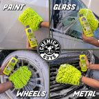 Ultimate Scratch-Free Detailing Car Wash Bucket Kit with Accessories, Car Detailing Kit With Dirt Trap, Wash Mitt, Lid, and 16 oz Soap, Safe For Trucks, SUVs, Motorcycles, RVs