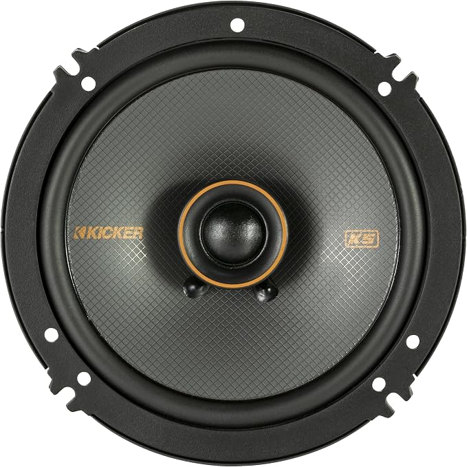 51KSC6504 KS-Series 6.5" Coaxial Speakers with.75" tweeters, 4-Ohm, Pair