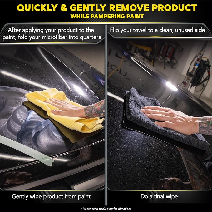 Meguiar's X2025 Supreme Shine Microfiber Towels -6 Count (Pack of 6)