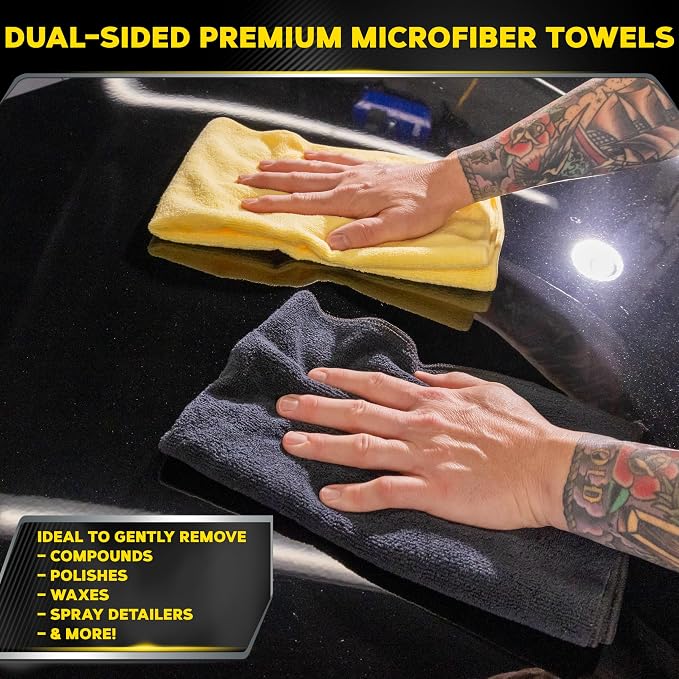 Meguiar's X2025 Supreme Shine Microfiber Towels -6 Count (Pack of 6)