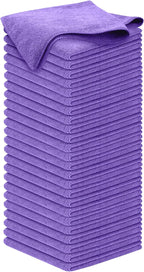 Premium 300GSM Microfiber Cleaning Cloth - 12.5"x12.5" High Performance - 1200 Washes, Ultra Absorbent Microfiber Towels for Cars Undercarriage, Rims & Engine Bay Cleaning - Microfiber Cloth