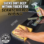 Professional Grade Premium Microfiber Towels for Cars, Gold, 16" x 16", Ultra-Soft and Scratch-Free Car Detailing Cloths for Trucks, Motorcycles, and More - 12 Pack