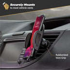 SUHV-XCES0 Select Vent Mount Phone Holder Cradle for Car or Truck - Universal Hands-Free Mount for Car Dashboard Air Vents - Vehicle Cell Phone Holder for iPhone or Android Smartphones