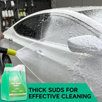 Pressure Washer Gun with Foam Cannon, 64 Fl Oz Car Wash Soap & 5 Power Washer Nozzle Tips, Car Wash Foam Gun for Car Washing, Patio Cleaning