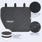 ALLANSING Dog Car Door Protector 2-Pack, Protects Doors from Dog Scratches, 900D Heavy Duty Thick Fabric, Window Roll Compatible & No Tint Damage, Secure Fit for Cars/SUVs/Trucks