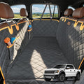 Dog Seat Cover for Back Seat, Dog Hammock for Trucks SUVs | 600D waterproof, nonslip, scratch-proof. Easy-clean, machine washable, pet-friendly for daily travel. Quick no-tool install.