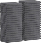 Microfiber Cleaning Cloths (Value Pack of 36) - Size 16 x 16 Inches, Highly Absorbent Cleaning Rags, Lint Free, Reusable and Washable, Microfiber Towels for Cars