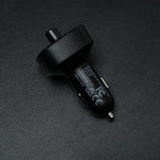 FM Transmitter, Bluetooth FM Transmitter Wireless Radio Adapter Car Kit with Dual USB Charging, Audio Receiver Car Charger MP3 Player, Support Hands-Free Calling, TF Card & USB Disk