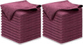 Premium 300GSM Microfiber Cleaning Cloth - 12.5"x12.5" High Performance - 1200 Washes, Ultra Absorbent Microfiber Towels for Cars Undercarriage, Rims & Engine Bay Cleaning - Microfiber Cloth