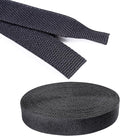 Black 2:1 Ratio Automotive Heat Shrink Braided Sleeving,Wear-Resistant Flat Woven Shrinkable Sleeve Fabric Car Cable Wires Hoses Protection (1/2"-35ft)