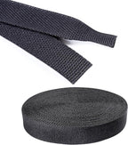 Black 2:1 Ratio Automotive Heat Shrink Braided Sleeving,Wear-Resistant Flat Woven Shrinkable Sleeve Fabric Car Cable Wires Hoses Protection (1/2"-66ft)