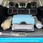 Car Trunk Organizer, Large Capacity Car Storage Bag with 4 Pockets, | Collapsible Backseat Organizer for SUV/MPV/Truck, 40.16" x 11.02"