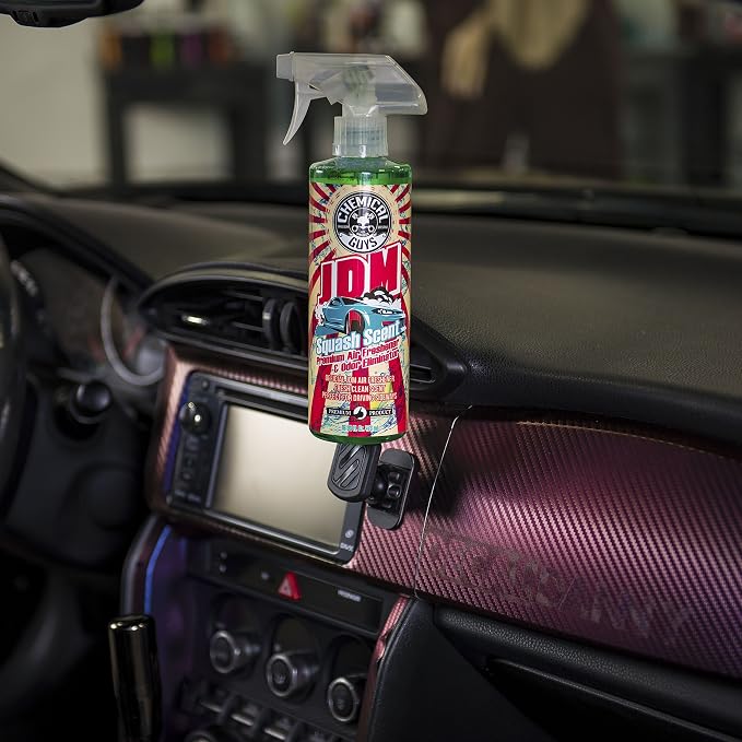 AIR23504 Premium Air Freshener and Odor Eliminator, Fresh Clean Scent, Great for Cars, Trucks, SUVs, RVs & More (JDM Squash Scent) 4 fl oz