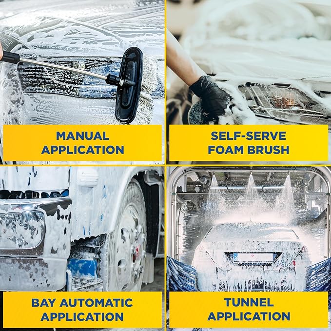 Blue Marvel Car and Truck Wash - 5 Gallon (1 Unit) 35635 - Ultra Concentrated High Foam, Provides Complete Coverage Without Damaging Paint