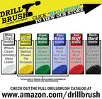 Medium Attachments for Cleaning Tile, Grout, Dishes, Pots, Pans, Air Fryers, and Boat Hulls - Cordless Power Spin Scrubber Drill Attachment - Electric Dish Scrubber Spin Brushes
