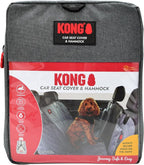 Dog Car Seat Cover & Hammock 2-in-1 for Cars & SUV’s - Seat Protector Against Pet Fur & Dirt - Waterproof & Non-Slip with Mesh Visibility Window