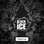 Car Air Freshener | Hanging Tree Provides Long Lasting Scent for Auto and Home | Black Ice, 24 Air Fresheners