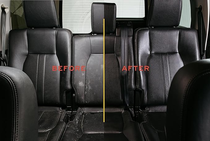 Complete Leather Care Kit: Cleaner, Conditioner, 2 Cloths. Non-Toxic Leather Care Made in the USA Since 1968. Restore Couches, Car Seats & Interior, Jackets, Shoes & Bags. for Any Color