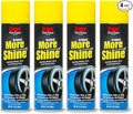 91044-4PK Original More Shine Tire Shine Spray – Tire Dressing Restores Deep Matte Black Finish with Long-Lasting Rain-Resistant Protection, Dry-to-Touch – 12 oz (Pack of 4)