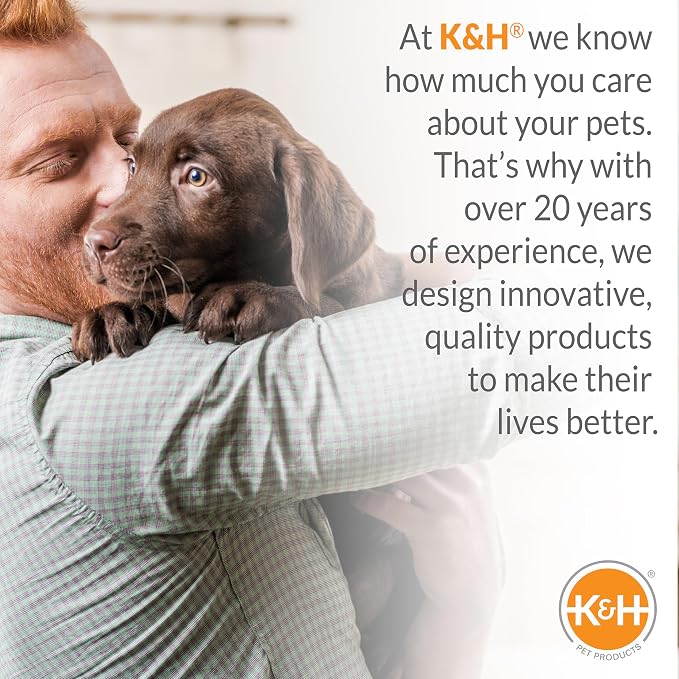 K&H Buckle N Go Dog Car Seat for Small Dogs, Waterproof Fabric, Breathable Mesh Sides, Adjustable Seatbelt Leash, Pet Car Seat for Small Pets- 16 X 14 X 14in