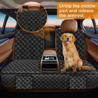 Dog Car Seat Cover for Back Seat Compatible with BMW X3 X5 X1 X2 X4 3 5 4 Series 328i 320i 330i 528i 540i Accessories 2000-2026, Waterproof Non-Slip Pet Bench Backseat Covers