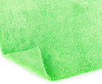 Creature Edgeless Auto Detailing Towels (10-Pack) Professional 70/30 Blend, Dual-Pile Plush Microfiber, Buffing & Polishing, 420gsm, 16in x 16in, Lime Green